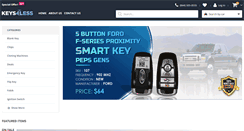 Desktop Screenshot of keys4less.net